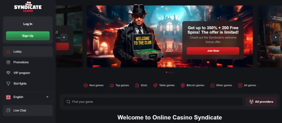 Syndicate Casino Review