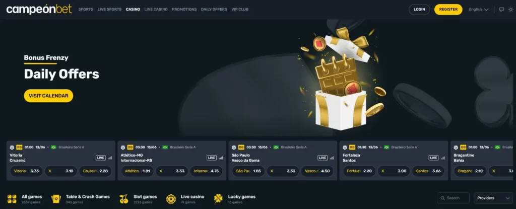 campeonbet casino review