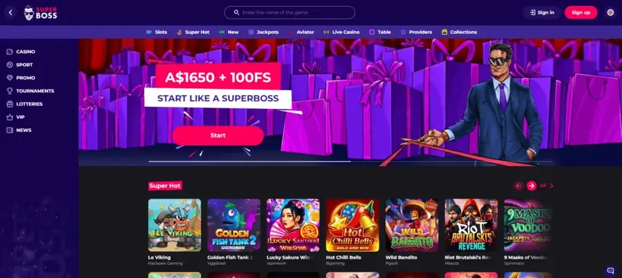 Superboss casino review