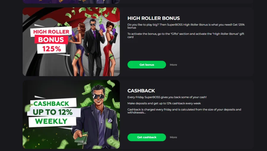 Superboss casino no deposit bonus code 2025